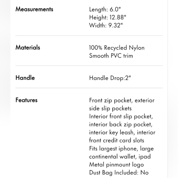 🔹️Kate Spade 🔹️Chelsea Gingham Check Printed Nylon Medium Backpack ✨️❤️ - Picture 7 of 8